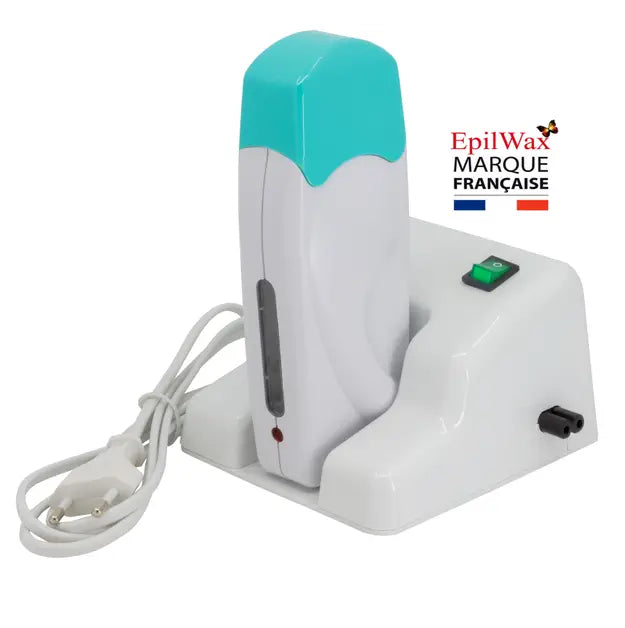Chauffe-Cire Modulaire avec Base — Blanc / Vert