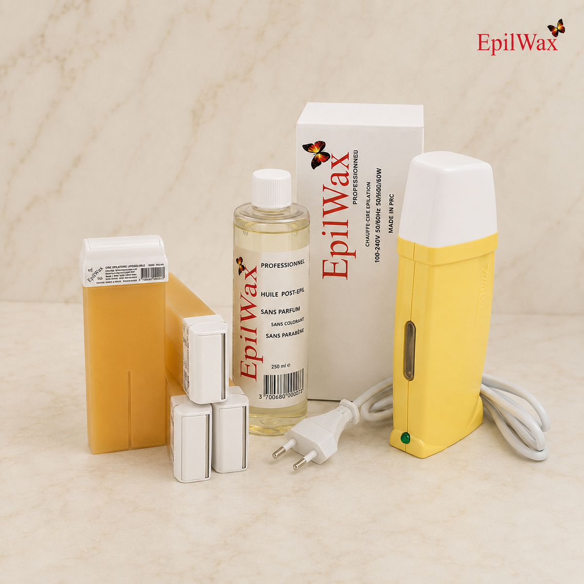 Kit Royale 4 Roll-On — Cire au Miel