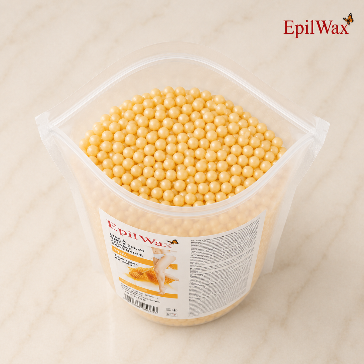 Perles de Cire Pelable — Miel