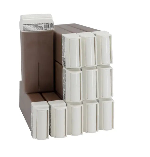 Lot de 12 Roll-On 100 ml — Cire au Chocolat